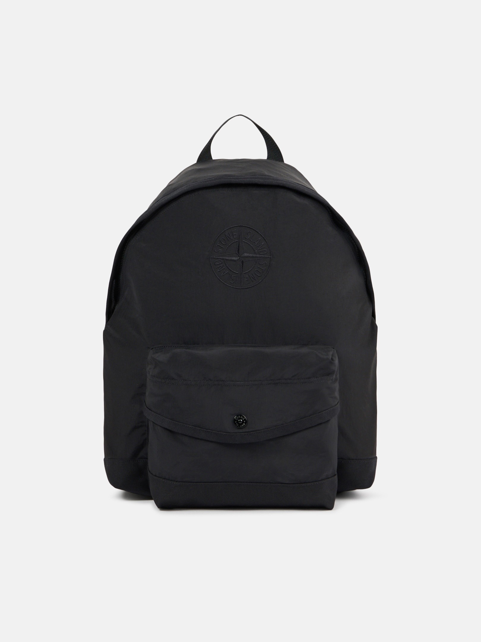 Black Backpack with pockets and padded straps 9200003 NYLON METAL