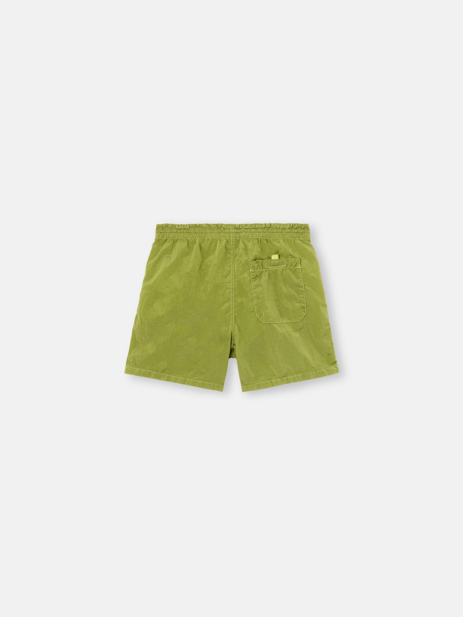 Lime Regular-fit swim shorts with cargo pocket B100002 NYLON METAL