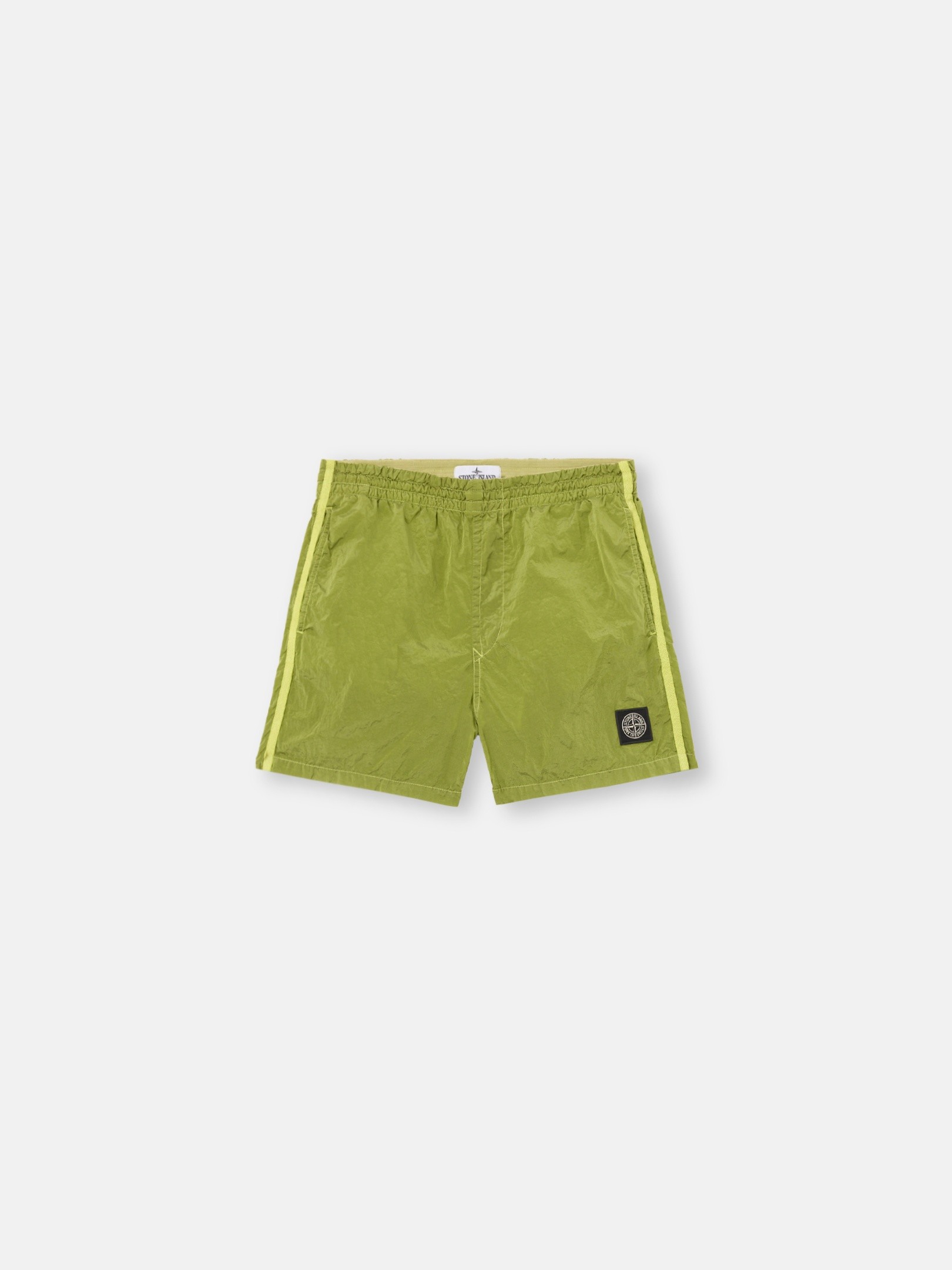 Lime Regular-fit swim shorts with cargo pocket B100002 NYLON METAL