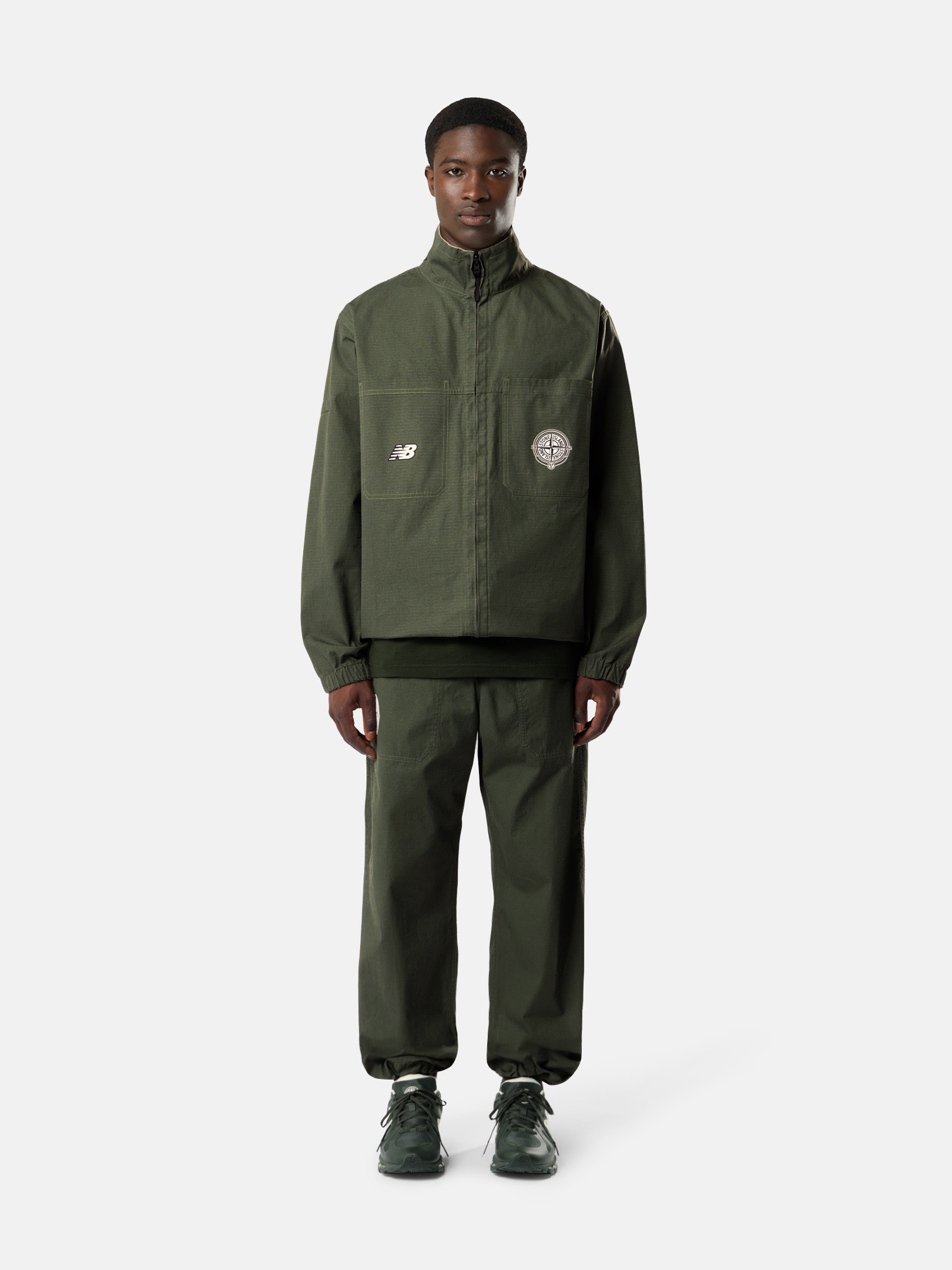 Juniper Loose-fit reversible track jacket STONE ISLAND | NEW