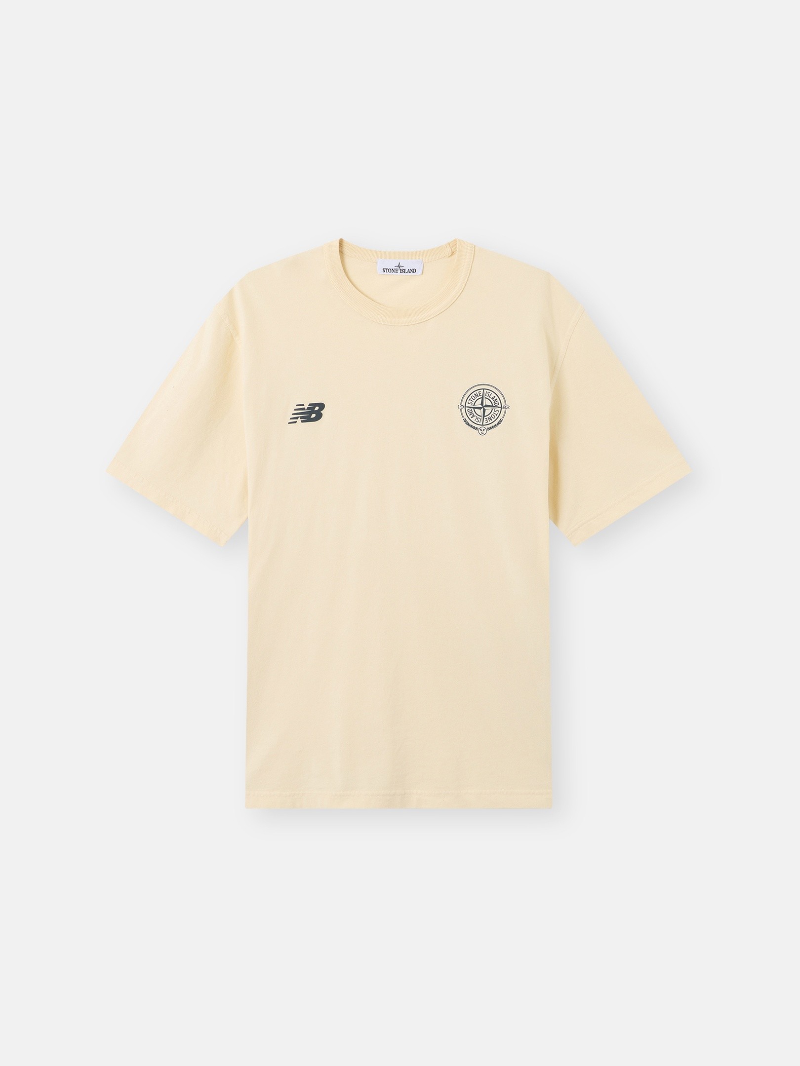 Ivory Regular-fit T-shirt STONE ISLAND | NEW BALANCE SUMMER_'026