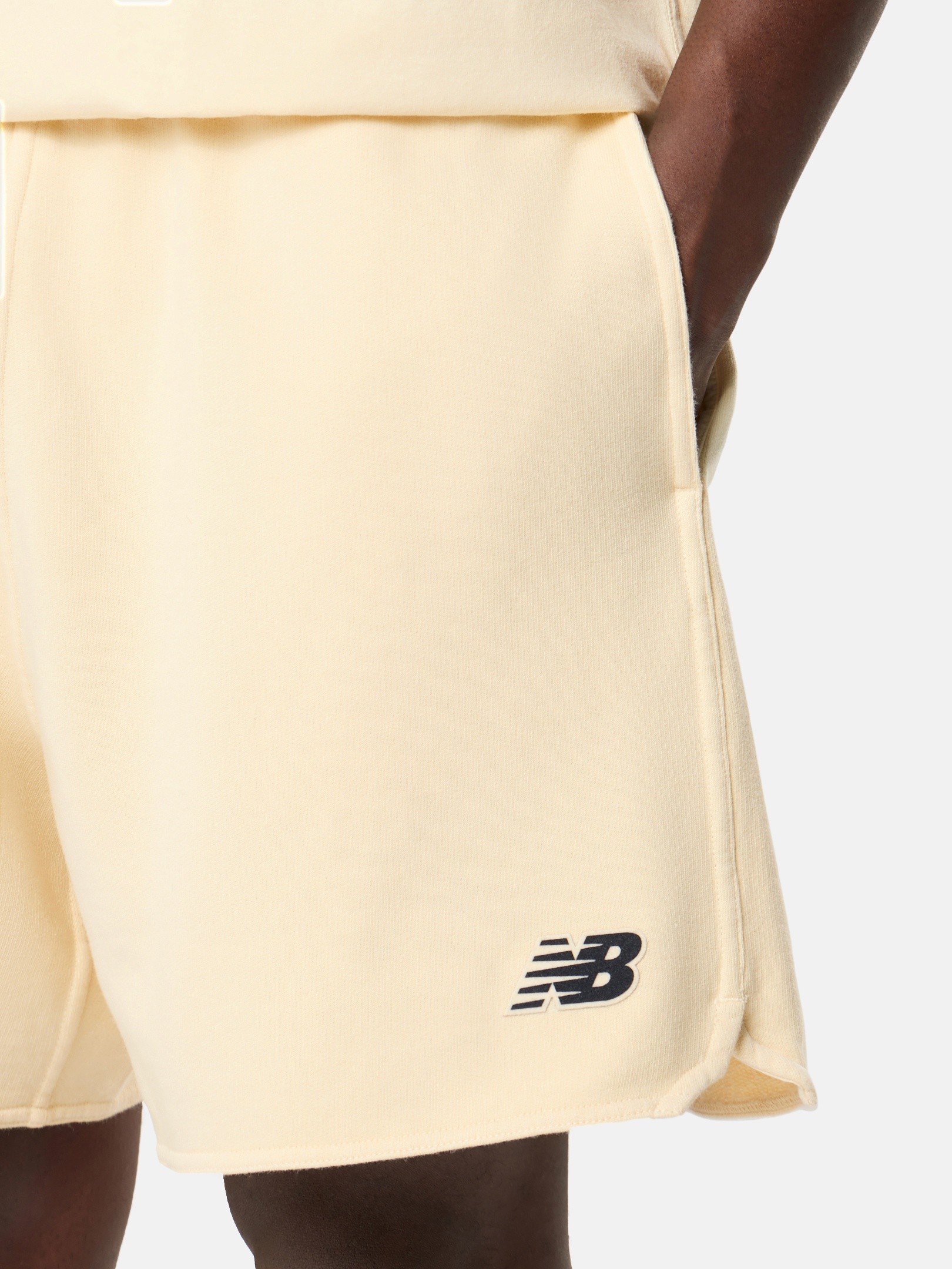 Ivory Loose-wide-leg-fit shorts with drawstring waistband STONE