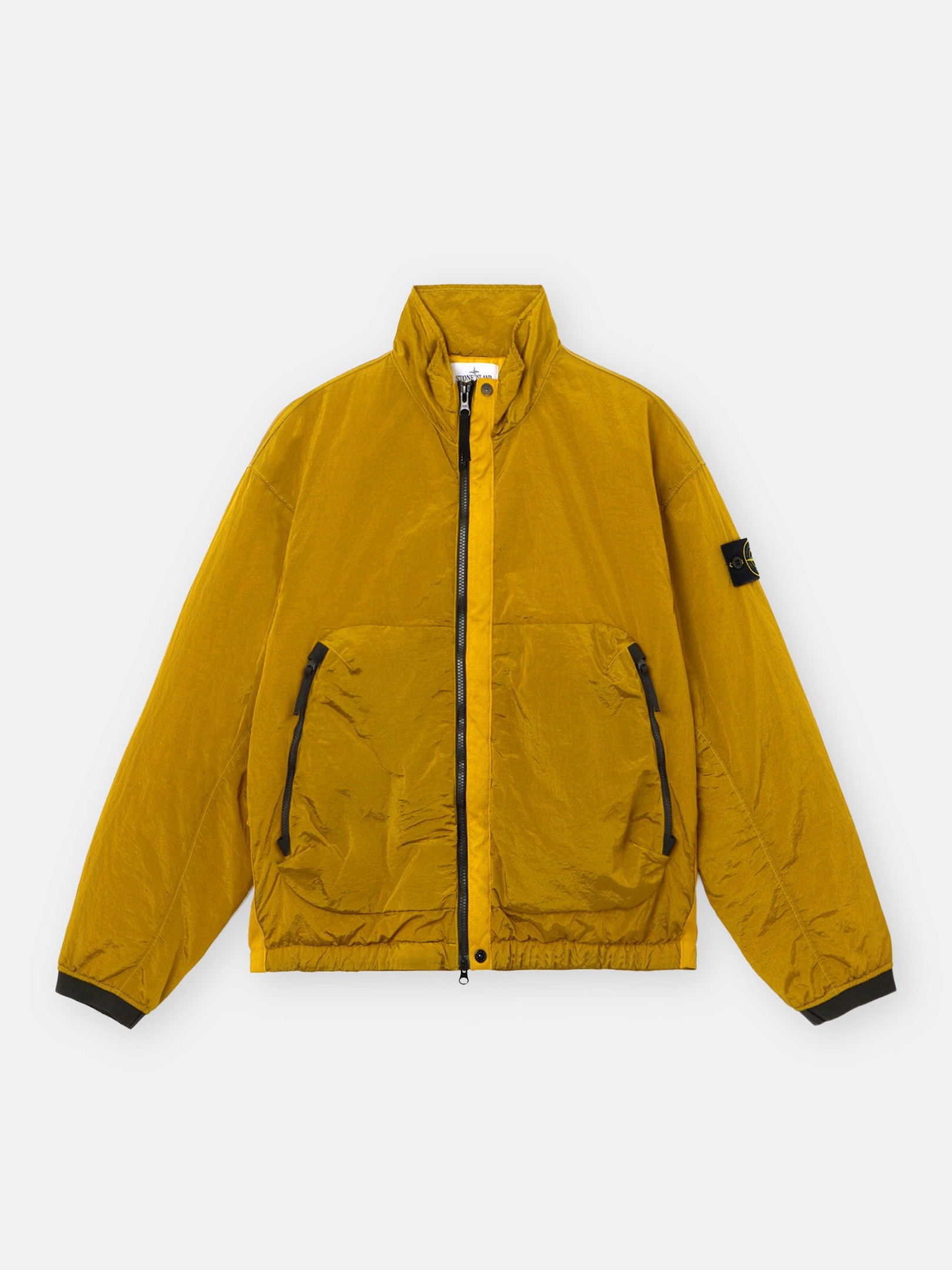 え*か様 Stone 蛍光ナイロンイエロー ミリタリージャケット Men's