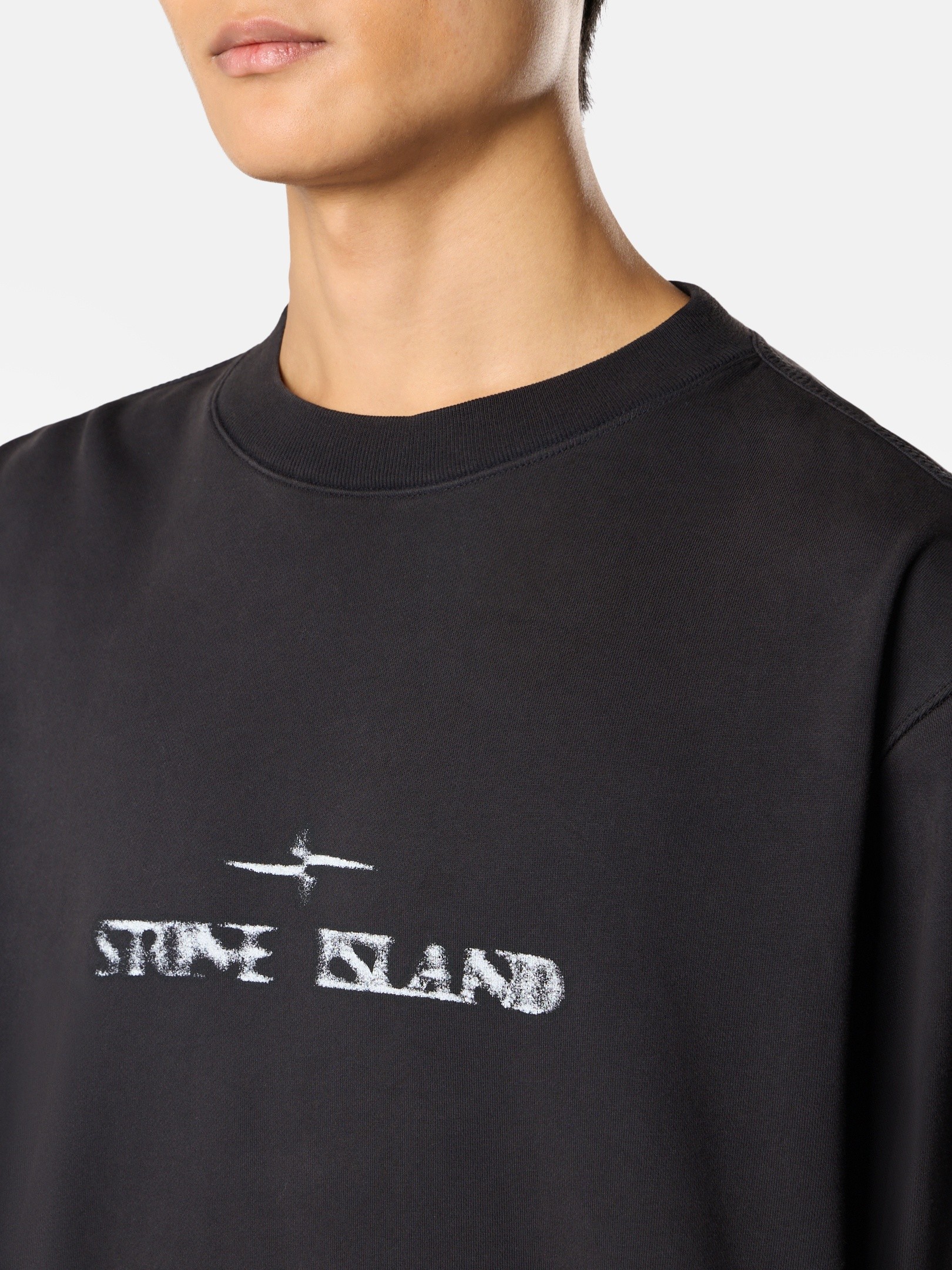 Dark Brown Comfort-fit crewneck sweatshirt_Year of the Horse '026