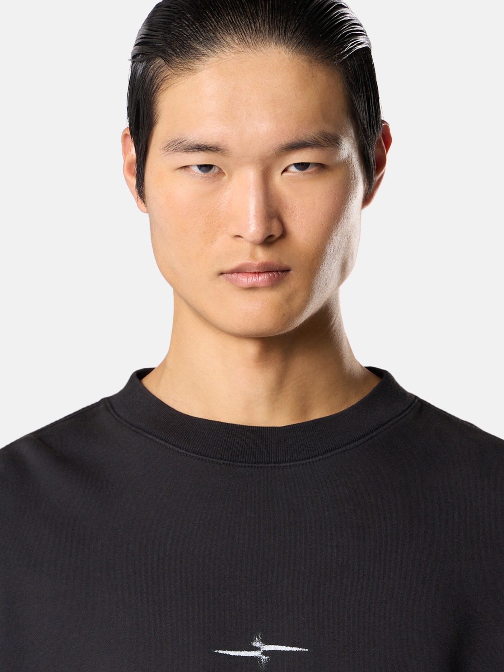 Dark Brown Comfort-fit crewneck sweatshirt_Year of the Horse '026