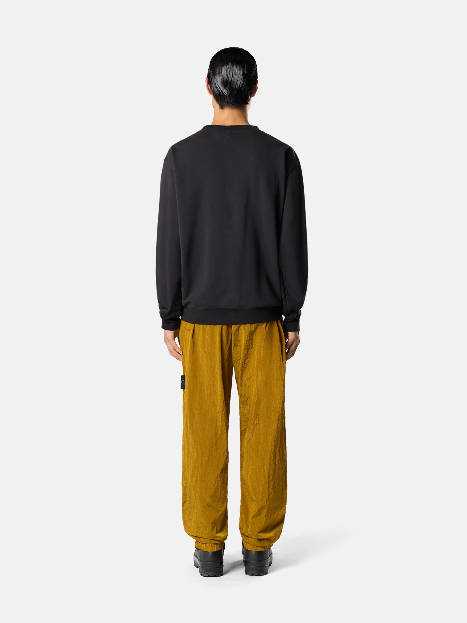 Dark Brown Comfort-fit crewneck sweatshirt_Year of the Horse '026