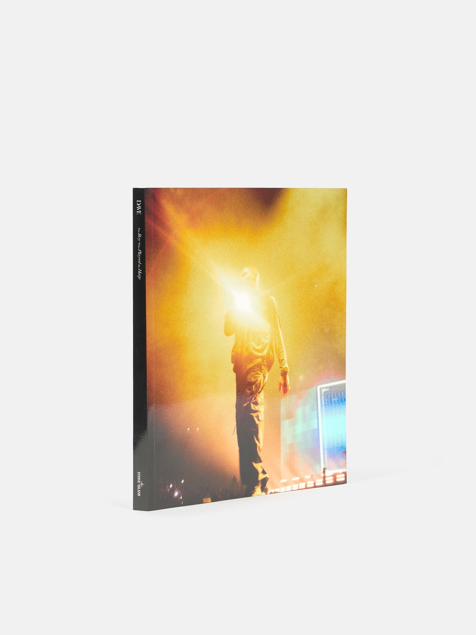 White Hardcover book DAVE 