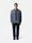 1100001 BRUSHED INDIGO CHAMBRAY Indigo Stone Island