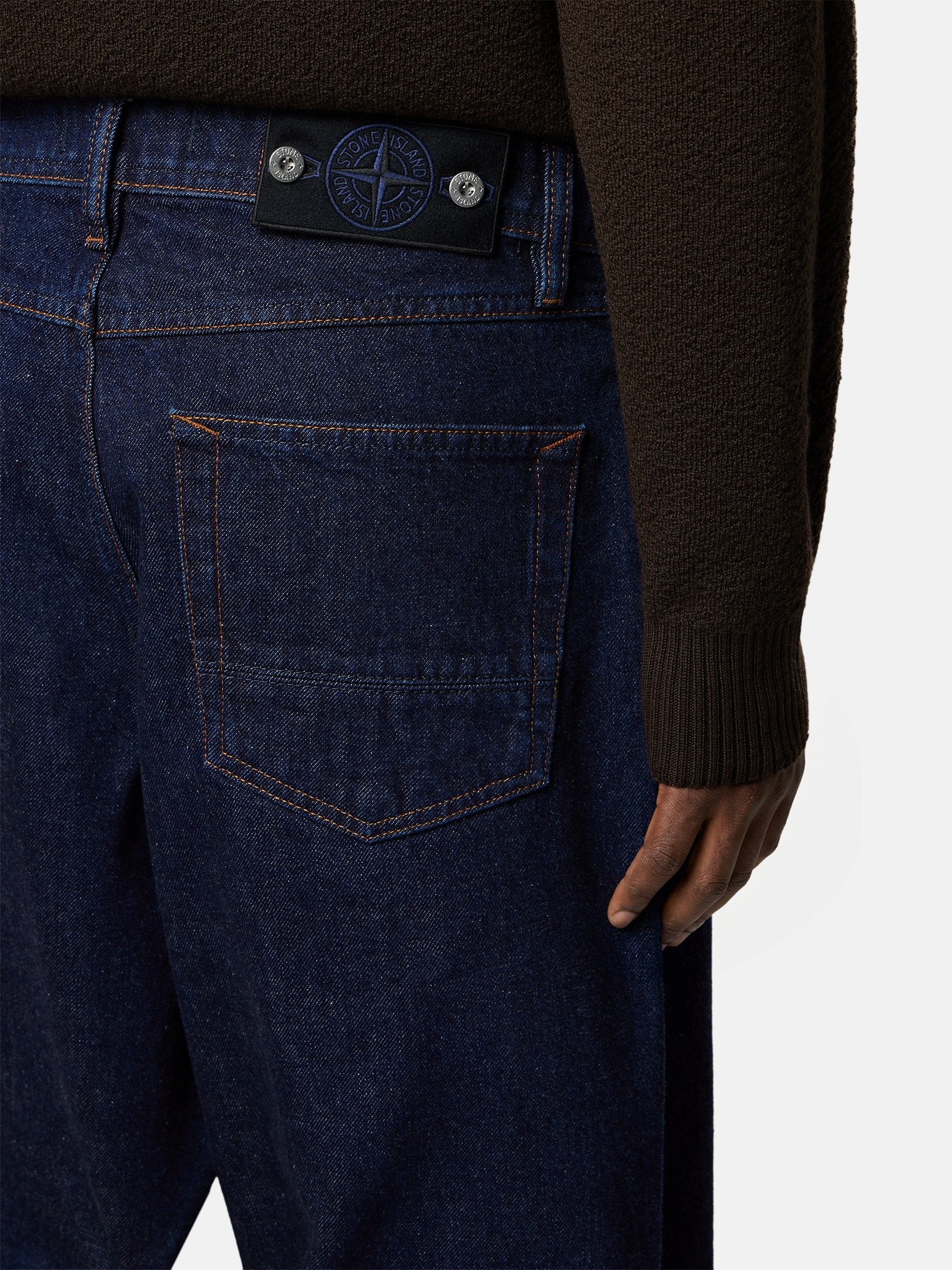 Blue Rinse Loose-fit five-pocket jeans J100006 INDIGO DENIM-RINSED