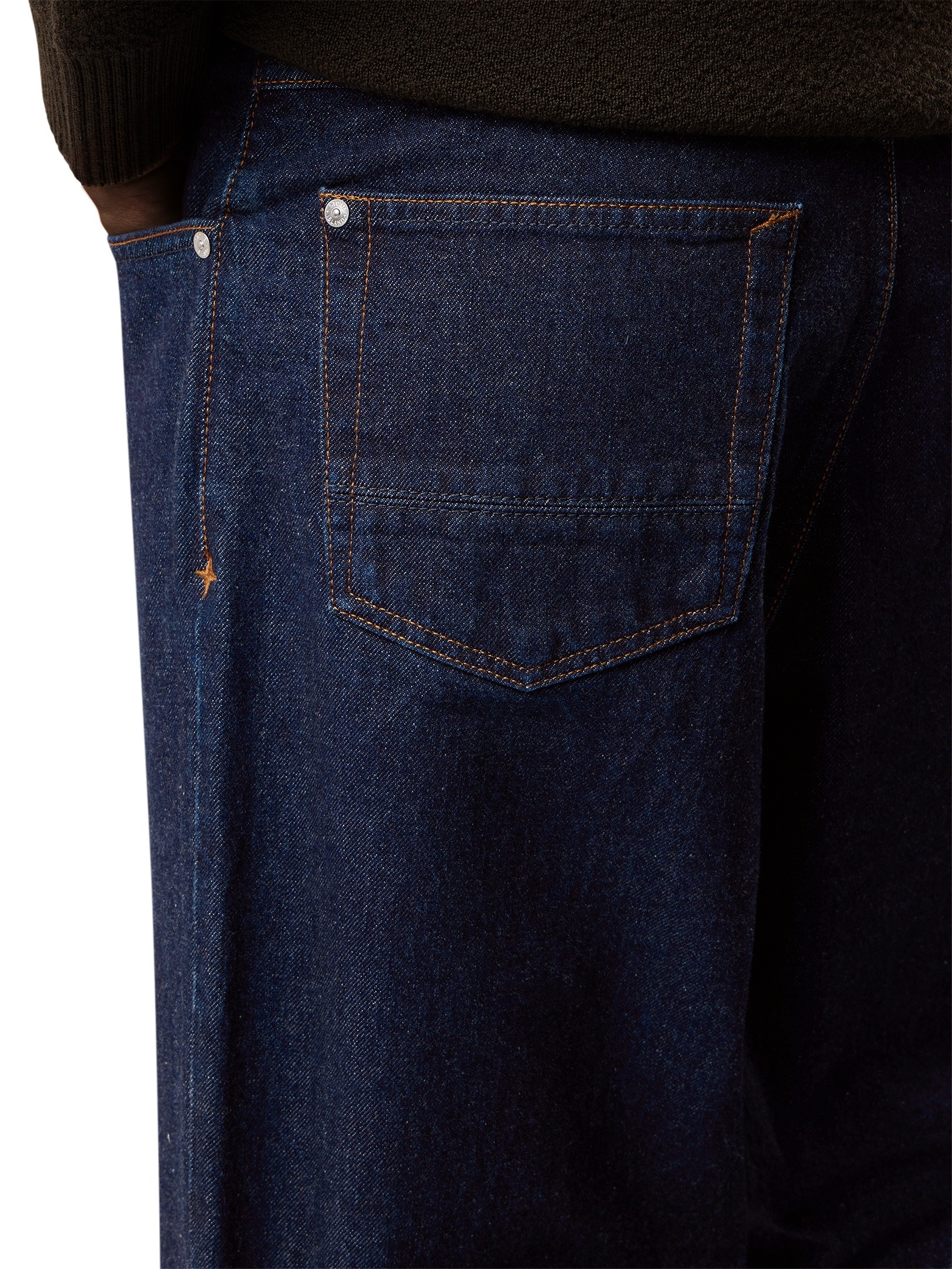 Blue Rinse Loose-fit five-pocket jeans J100006 INDIGO DENIM-RINSED