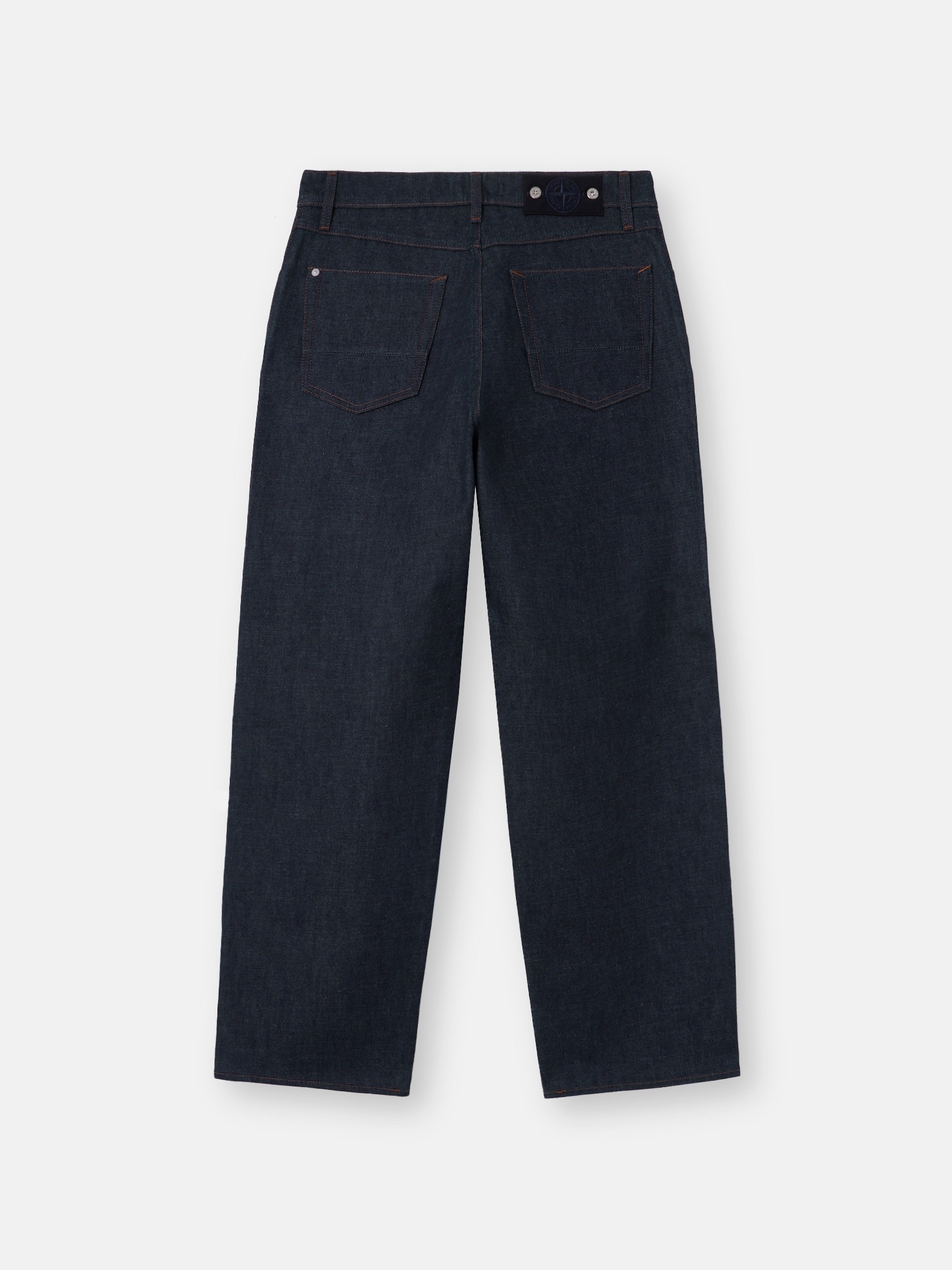 Blue Raw Loose-fit five-pocket jeans J100006 INDIGO DENIM-RAW