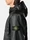 0100001 LEATHER ORGANZA Black Stone Island