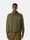 0100004 BONDED RUBBERISED LEATHER_S.I. GHOST Зеленый «Милитари» Stone Island