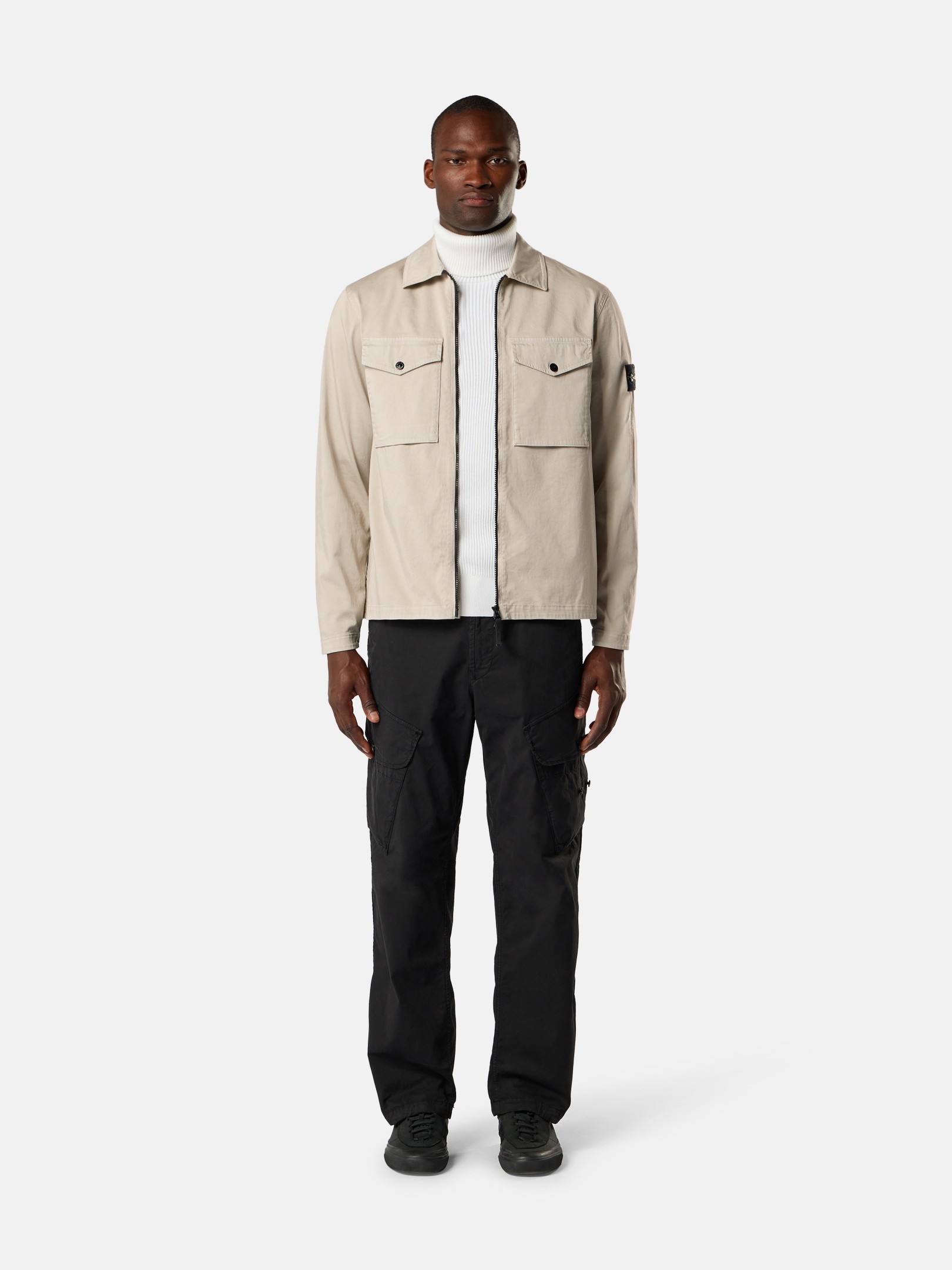オーバーシャツ・シャツジャケット・メンズ | Stone Island