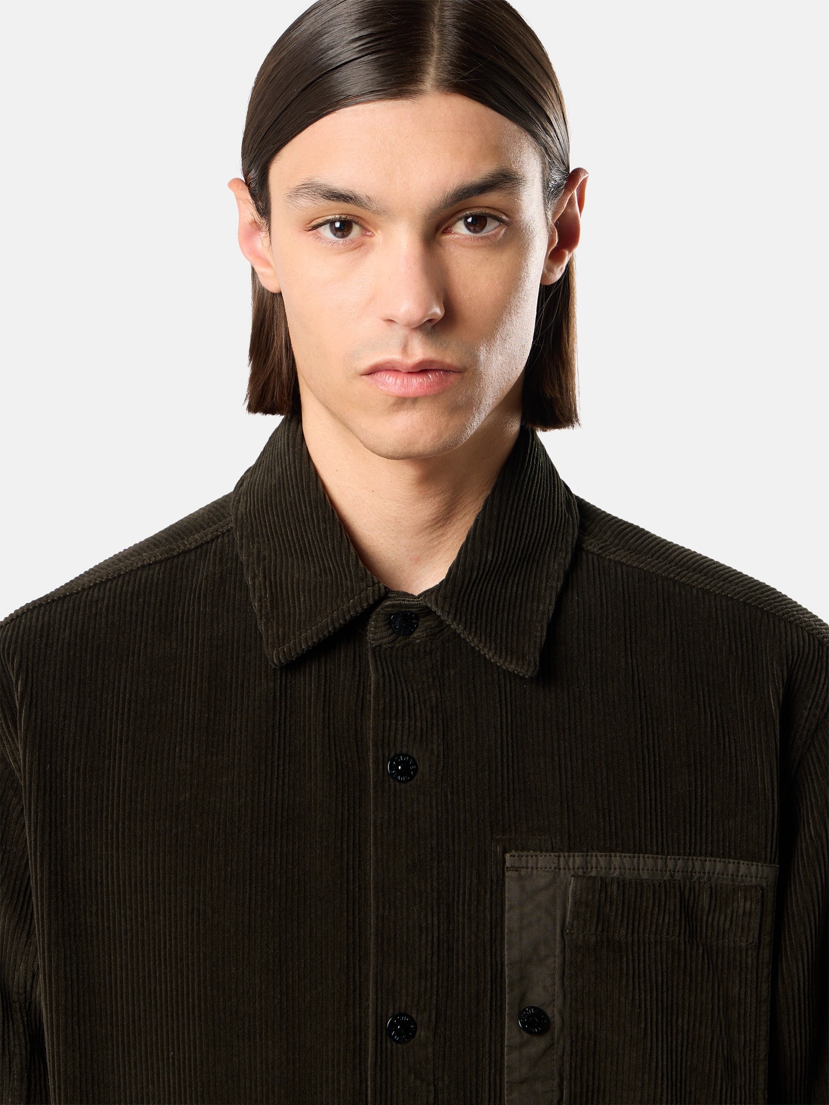 オーバーシャツ・シャツジャケット・メンズ | Stone Island