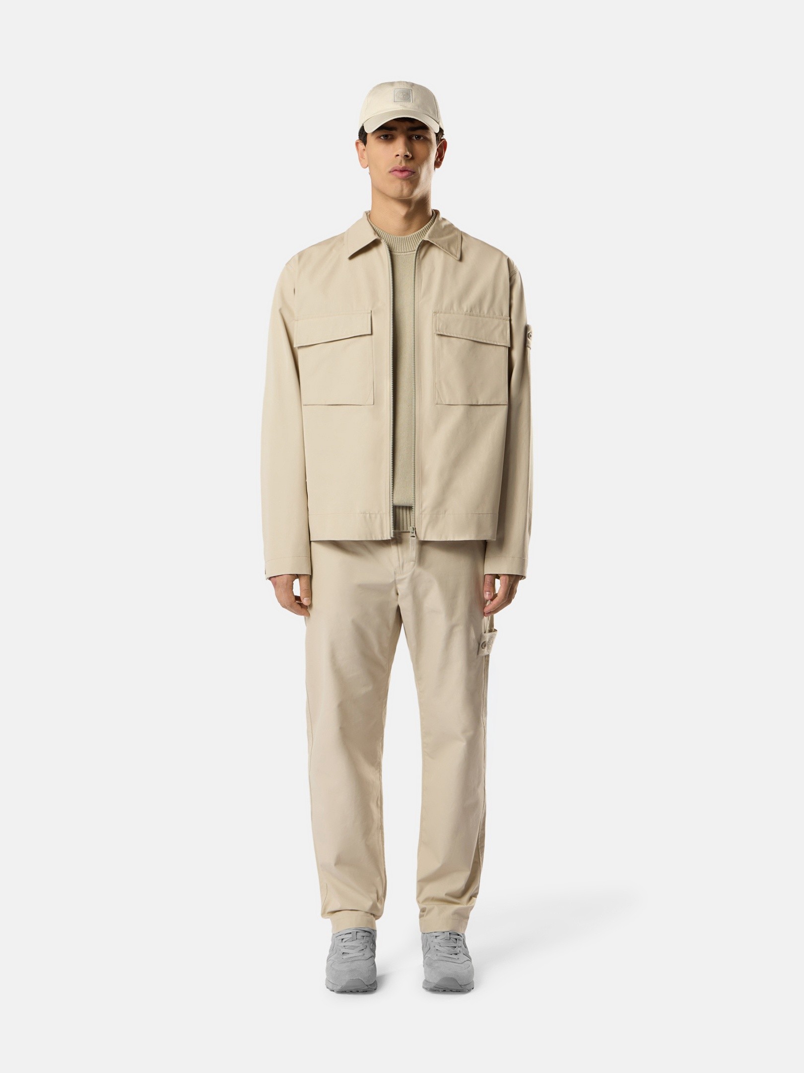Stone Island Ghost: monochrome jackets, Pants & knitwear