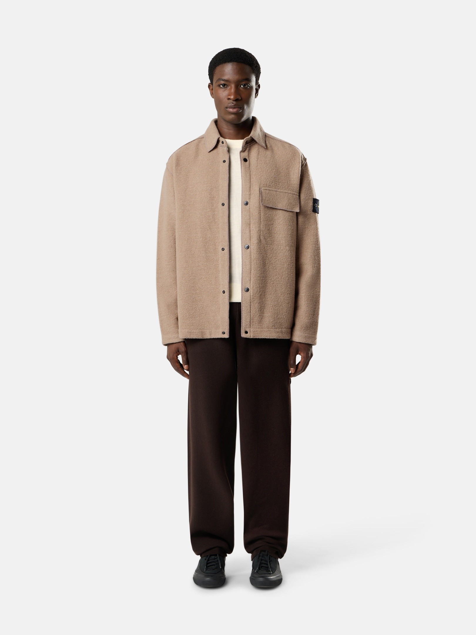 Men's overshirts, shirt jackets, long-sleeve shirts | Stone Island