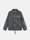 1200036 UNEVEN PIGMENT DYED NYLON SMERIGLIATO + NYLON CANVAS Black Stone Island