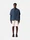 1200037 STRETCH ORGANIC COTTON TWILL Bleu Ardoise Stone Island