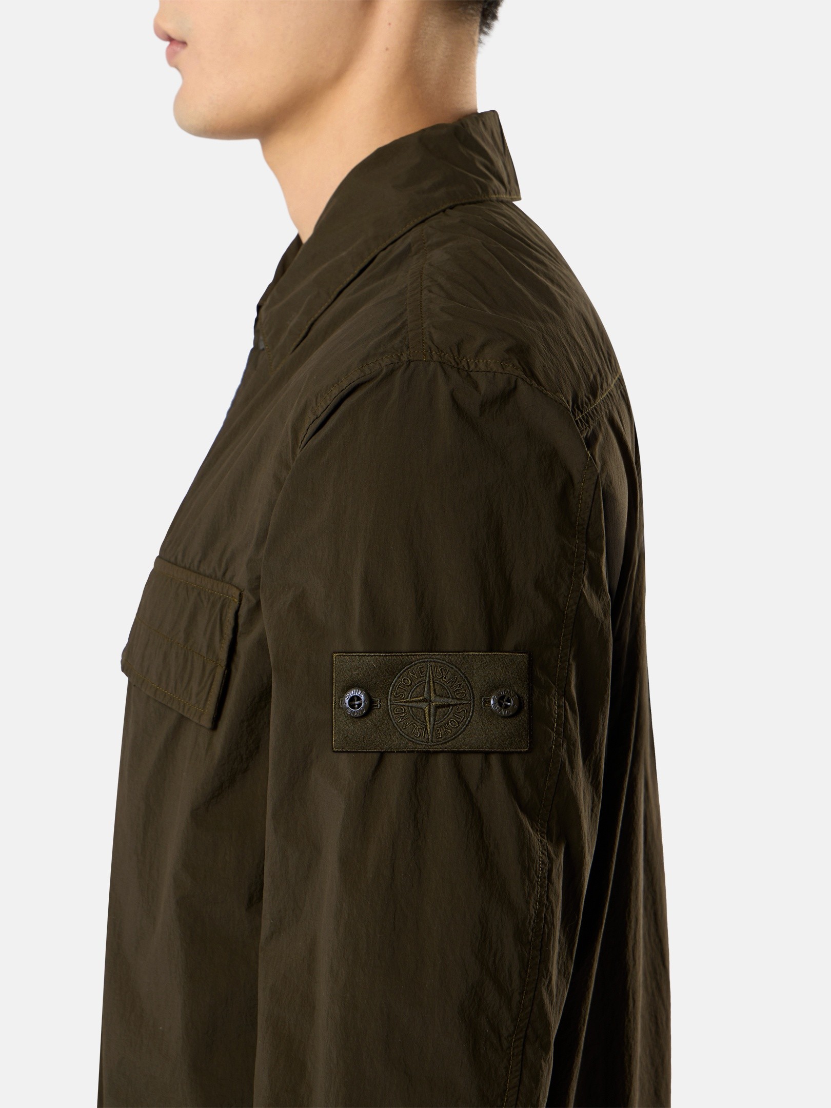 モノクロのジャケット、パンツ、ニットウェアのStone Island Ghost