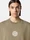 2100001 ORGANIC COTTON JERSEY Military Green Stone Island