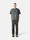 2100002 ORGANIC COTTON JERSEY, LASER COLOUR GARMENT DYED Grey Stone Island