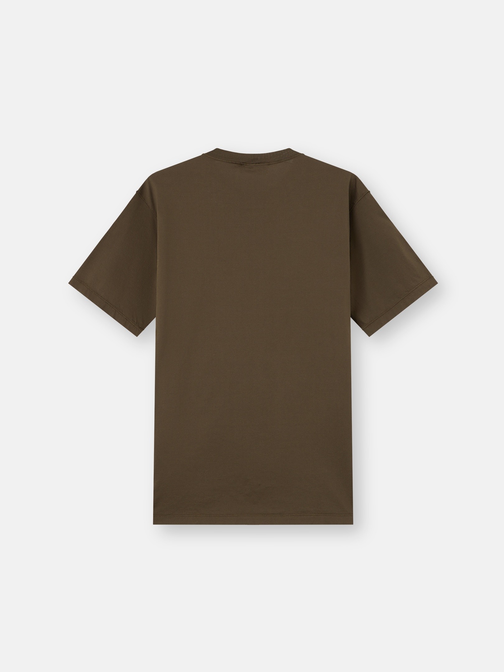 ウォールナットブラウン レギュラーフィット Tシャツ Stone Island
