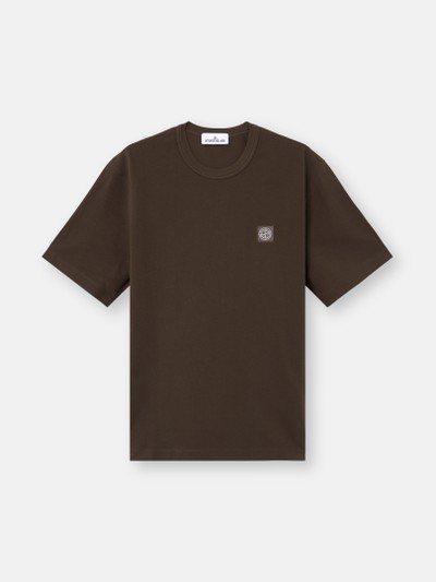 コールグレー レギュラーフィット Tシャツ Compassロゴパッチ 2100015