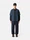 2100025 ORGANIC COTTON JERSEY 'FISSATO' EFFECT Navy Blue Stone Island