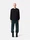 2100025 ORGANIC COTTON JERSEY 'FISSATO' EFFECT Black Stone Island