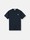 undefined 2100026 ORGANIC COTTON JERSEY 'FISSATO' EFFECT Bleu marine Stone Island