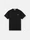 2100026 ORGANIC COTTON JERSEY 'FISSATO' EFFECT Black Stone Island