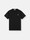 undefined 2100026 ORGANIC COTTON JERSEY 'FISSATO' EFFECT Nero Stone Island