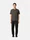 2100026 ORGANIC COTTON JERSEY 'FISSATO' EFFECT Anthrazitgrau Stone Island