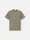 2100026 ORGANIC COTTON JERSEY 'FISSATO' EFFECT Military Green Stone Island