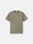 undefined 2100026 ORGANIC COTTON JERSEY 'FISSATO' EFFECT Verde militar Stone Island