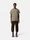 2100026 ORGANIC COTTON JERSEY 'FISSATO' EFFECT Militärgrün Stone Island