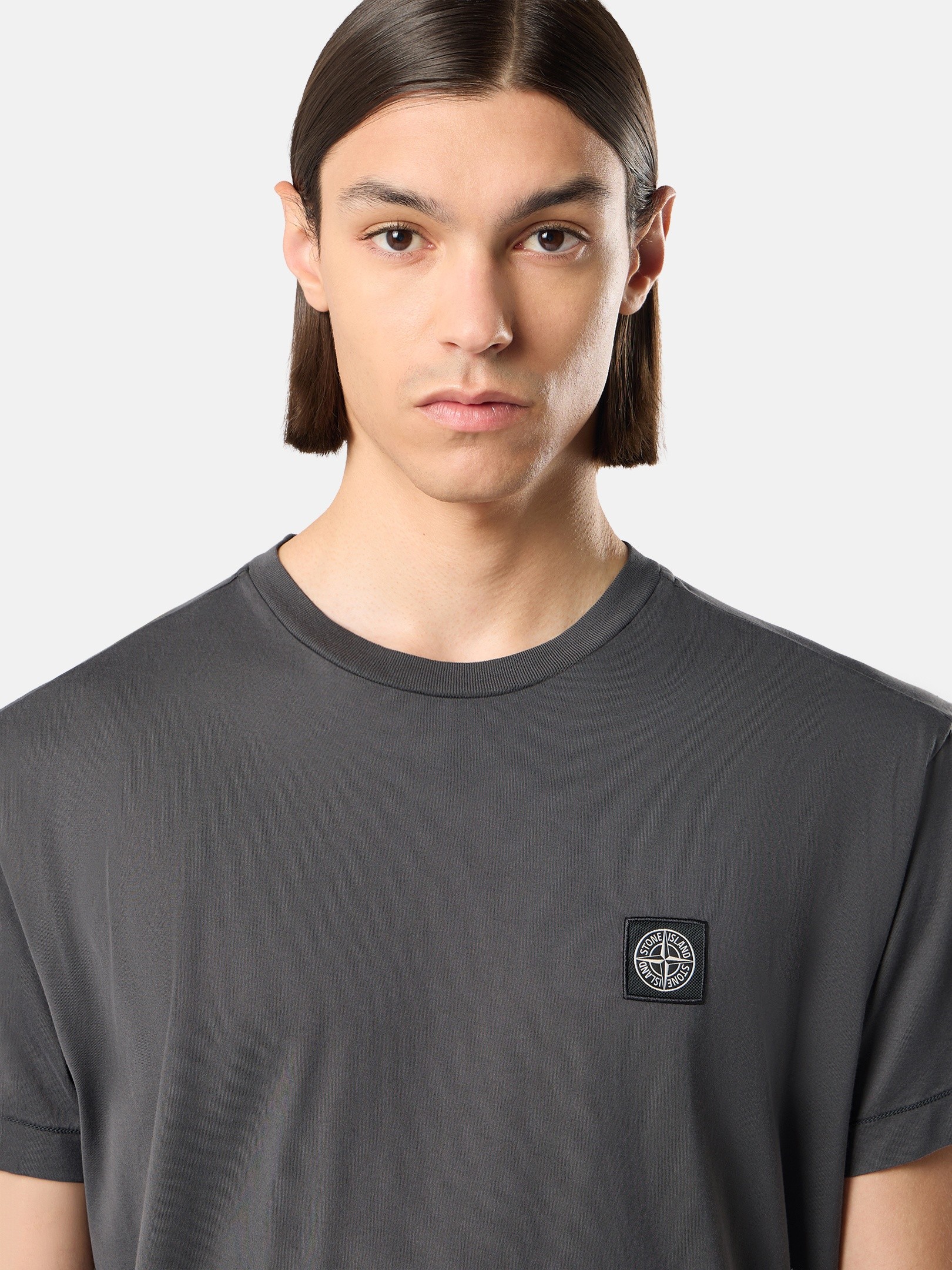 リードグレー スリムフィット Tシャツ Compassパッチ 2100027 60/2