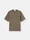 2100028 ORGANIC COTTON JERSEY Military Green Stone Island