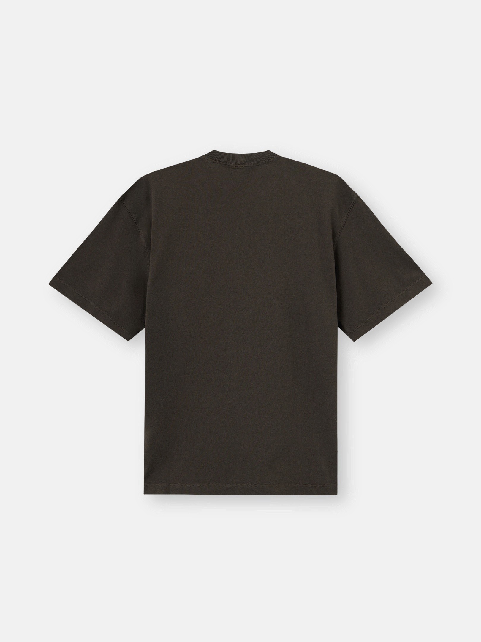 Coal Gray Regular-fit T-shirt with Compass patch 2100030 COMBED