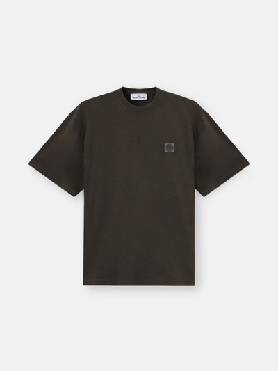 Coal Gray Regular-fit T-shirt with Compass patch 2100030 COMBED