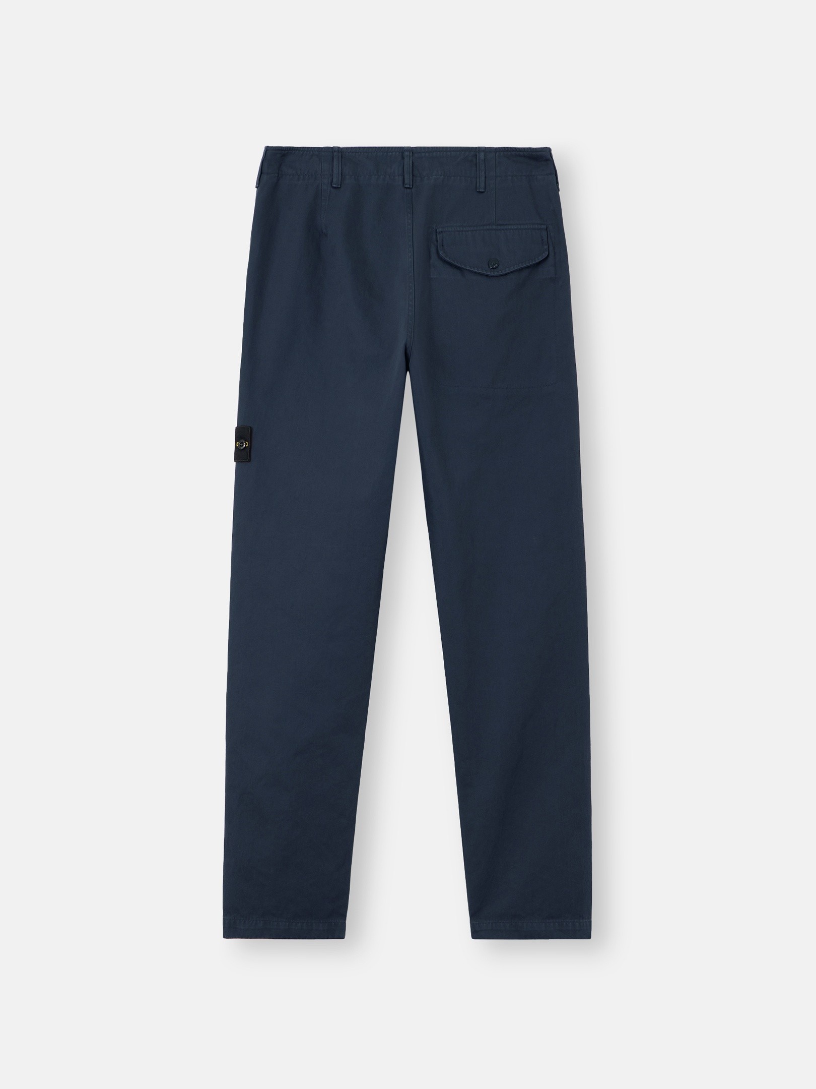 Navy Regular-fit chino trousers with pockets 3100001 DENSE COTTON 