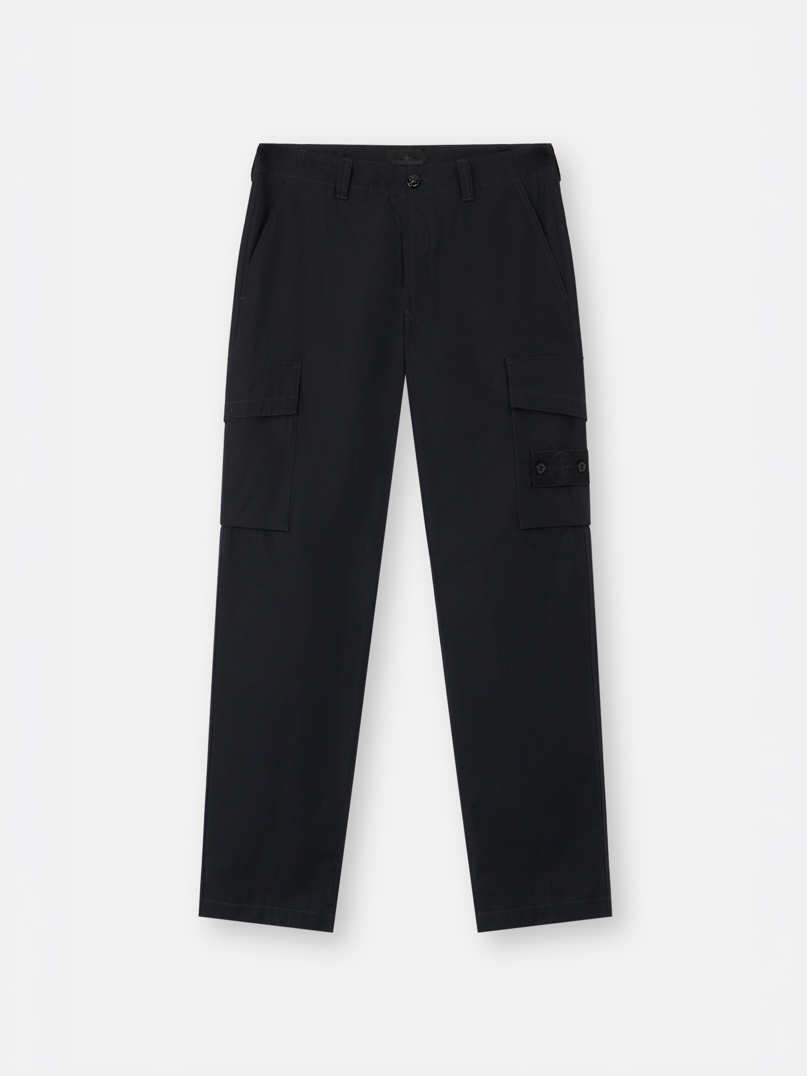 ブラック レギュラーフィット カーゴ パンツ 3100021 ALL-WEATHER