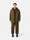 3100024 WOOL NYLON FLANNEL_S.I. GHOST Military Green Stone Island