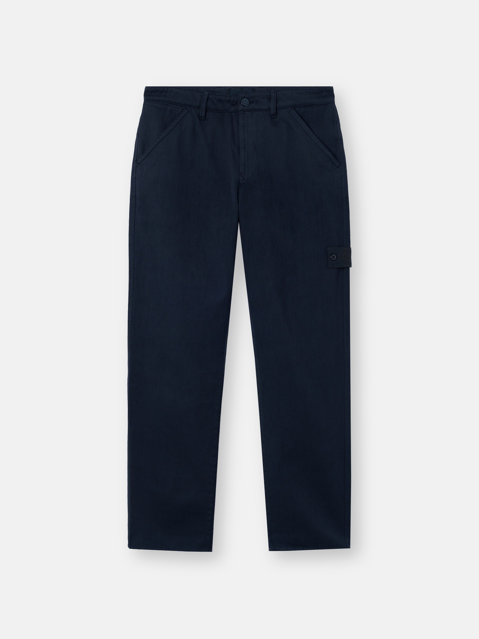 Navy Blue Regular-fit chino pants with pockets 3100025 RAW HAND