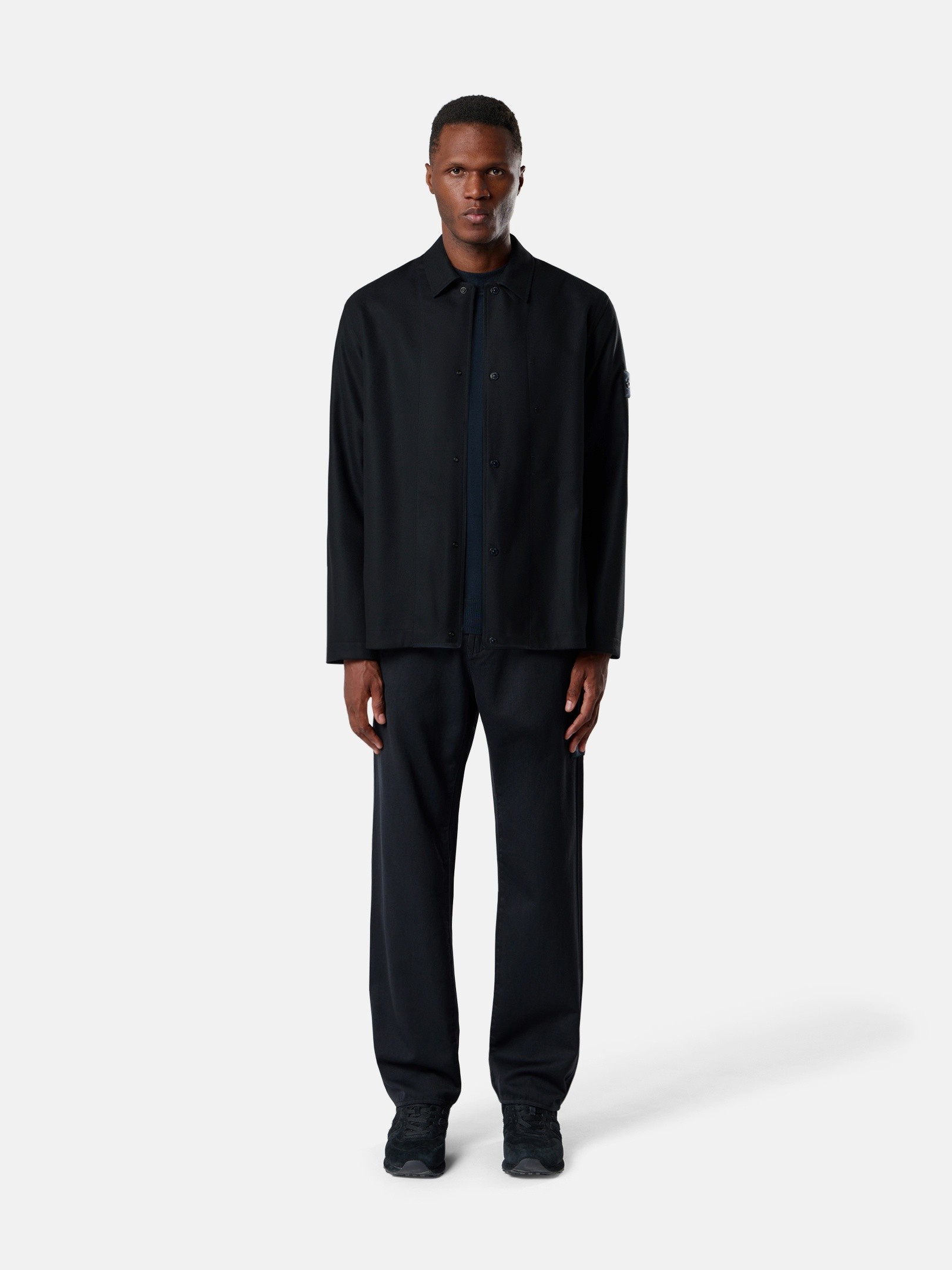 Navy Blue Regular-fit chino pants with pockets 3100025 RAW HAND