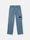 3100036 STRETCH ORGANIC BROKEN TWILL COTTON 'OLD' EFFECT Stahlblau Stone Island