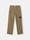 3100036 STRETCH ORGANIC BROKEN TWILL COTTON 'OLD' EFFECT Military Green Stone Island