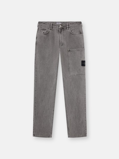 Grey Regular straight-fit chino pants with pockets 3100037 MINERAL