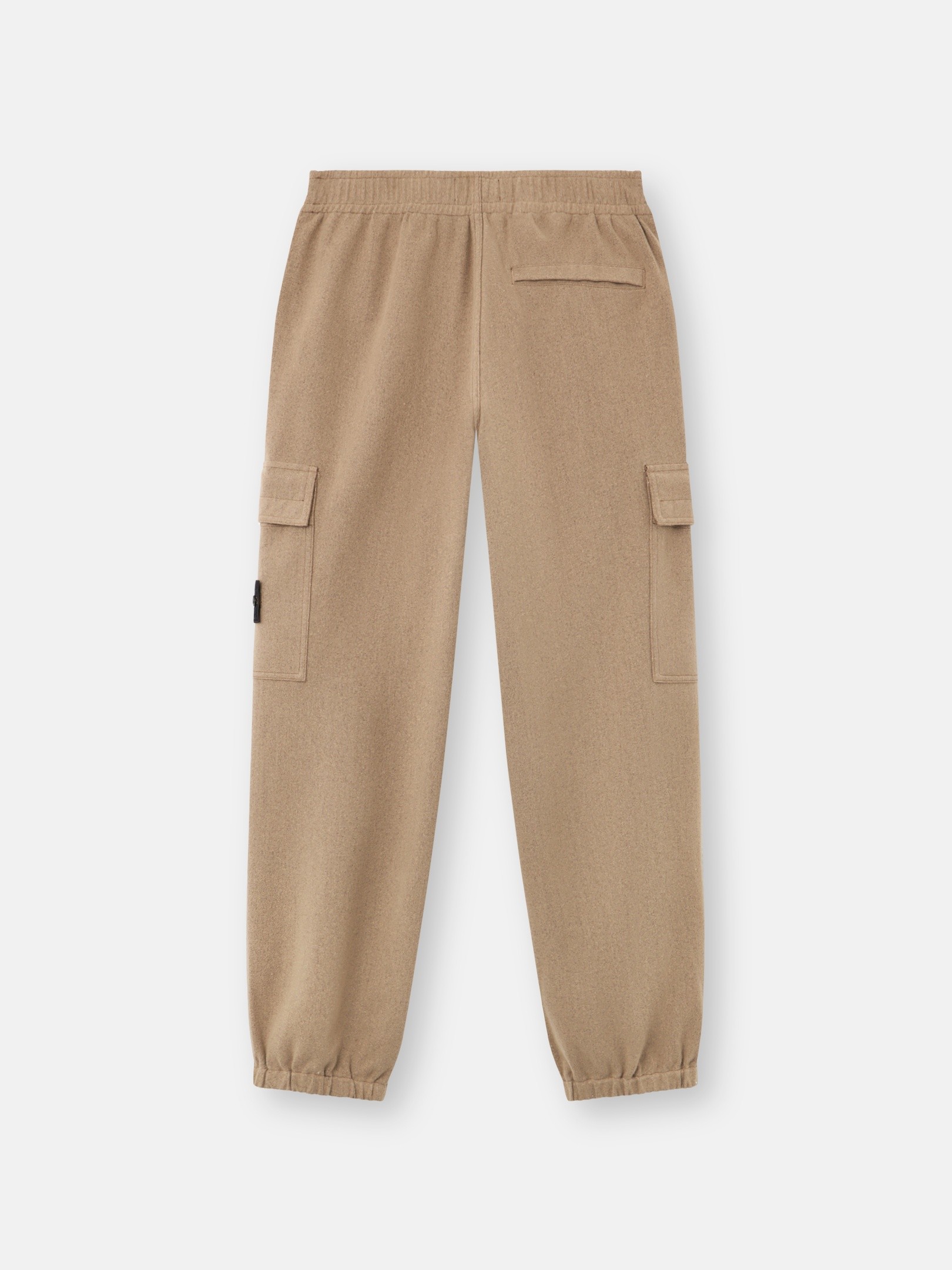 Biscuit Loose-fit sweatpants with elasticized cuffs 3100050 WOOL